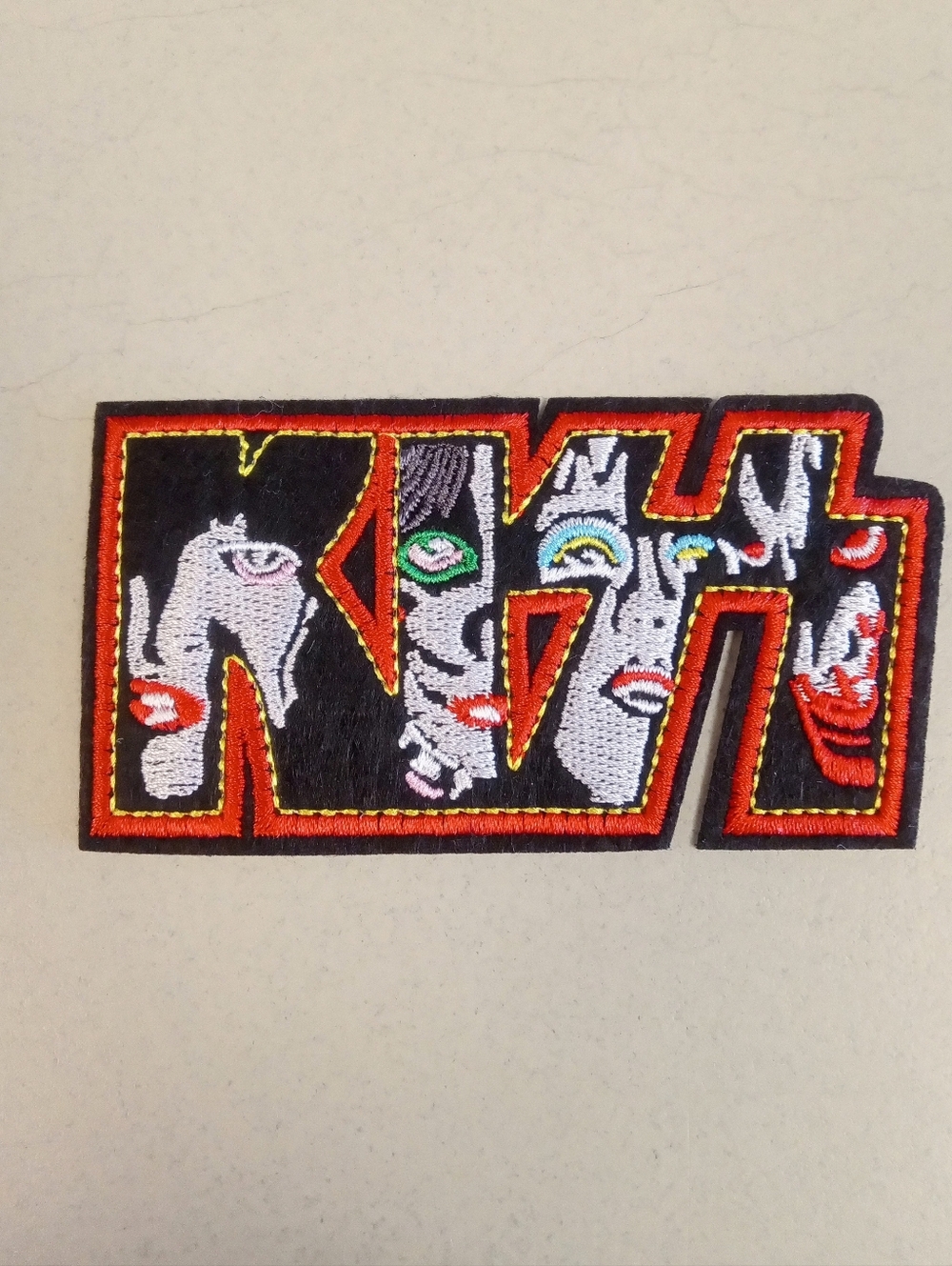BAND PATCH- Kiss
